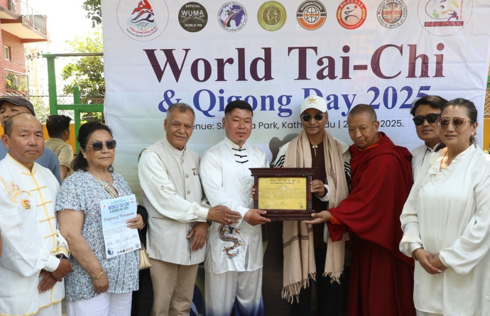 नेपालमा विश्व ताइची तथा छिकुङ दिवस मनाइयो