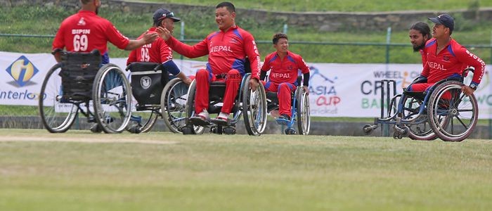 ह्वील चियर कप टि-२० क्रिकेटमा नेपाल जितबिहीन