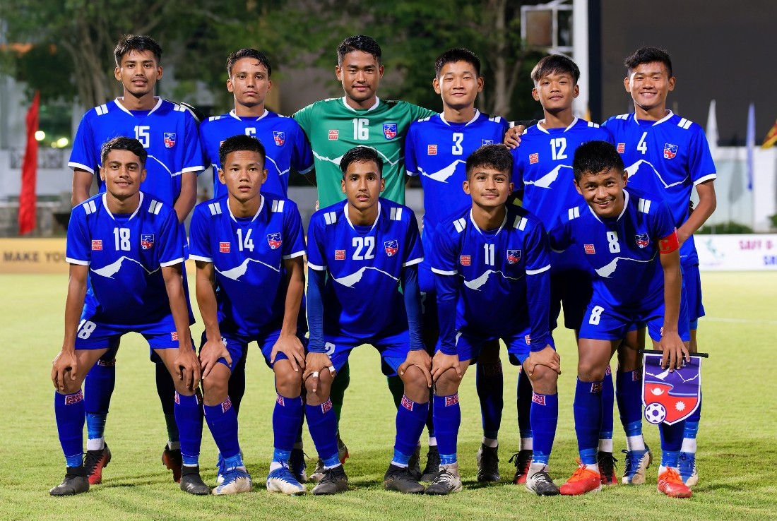 साफ यू-१७ : श्रीलंकालाई हराउँदै नेपाल फाइनलमा