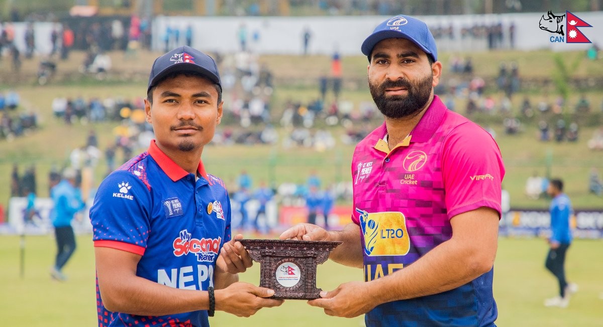 नेपाल र युएईबीचको बाँकी फाइनल खेल आज हुदैँ