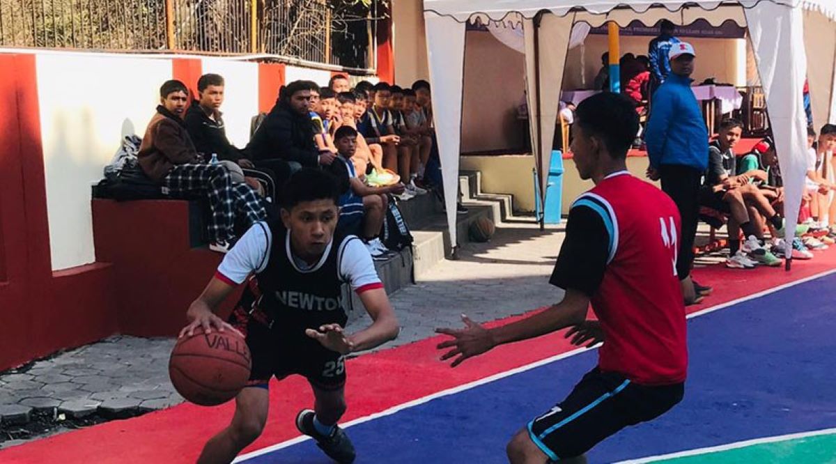 भ्याली पब्लिक बास्केटबलमा तेजस्वी र पारामाउन्ट विजयी