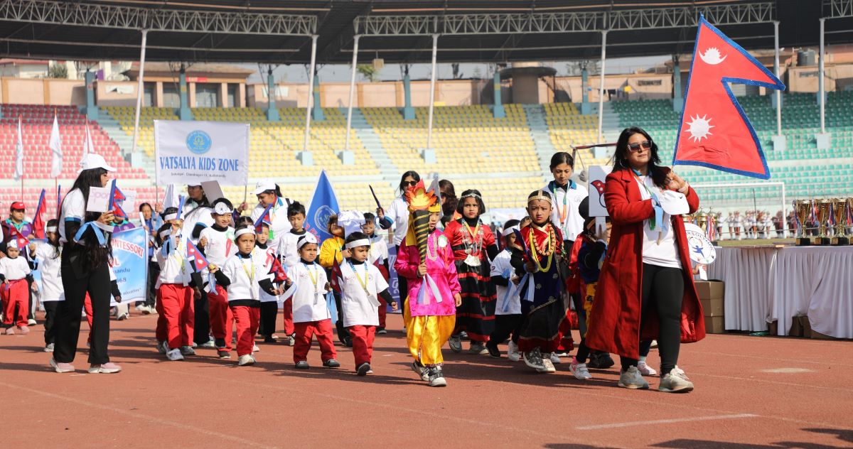 उत्साहजनक सहभागितामा किन्डर ओलम्पिक सम्पन्न