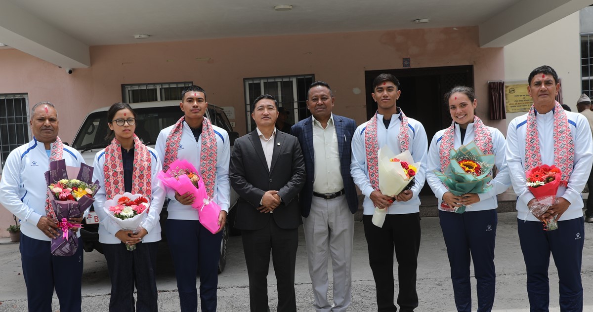 विश्व एक्वेटिक्समा चार पौडी खेलाडी