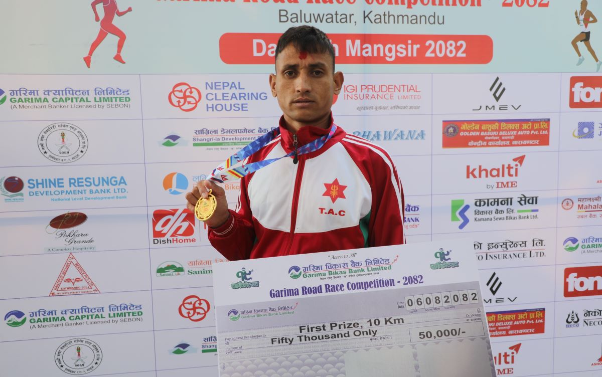 गरिमा रोड रेसमा राजन र सन्तोषी च्याम्पियन