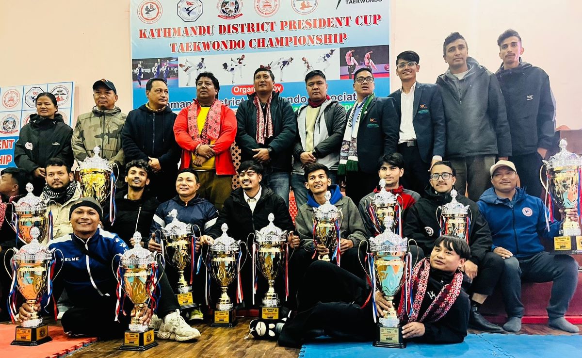 प्रेसिडेन्ट कप तेक्वान्दो सम्पन्न