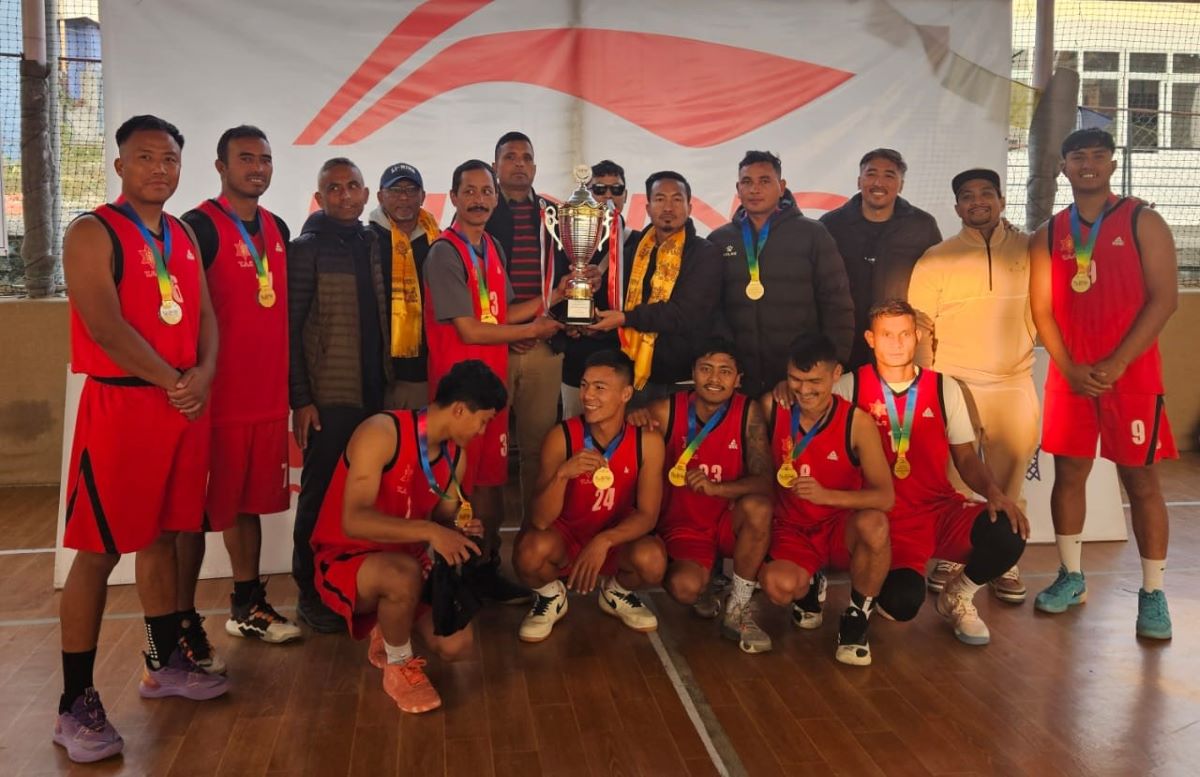 आर्मीलाई लिनिङ बास्केटबल उपाधि