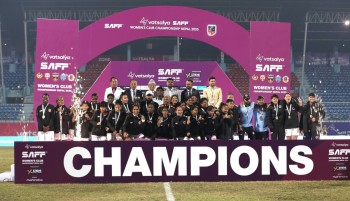 साफ महिला क्लब च्याम्पियनसिप : एपीएफलाई हराउँदै इस्ट बंगाल च्याम्पियन