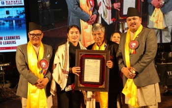 एन्जीलालाई मनास्लुको सम्मान