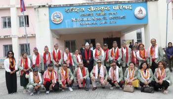 भेट्रान एथलेटिक्स टोली भारत प्रस्थान