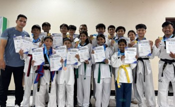 मोहमद र केनिशलाई अन्तर्राष्ट्रिय युथ तेक्वान्दो च्याम्पियनसिपमा स्वर्ण