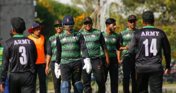बागमतीलाई हराउँदै आर्मी केपी ओली कप टि-२० क्रिकेटको फाइनलमा