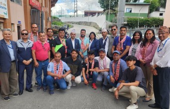 एनएसजेएफलाई राखेप कर्मचारी संघको स्वागत