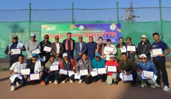 यङ टेनिस स्टार्स सम्पन्न