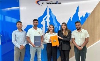 आसन्न महिला भलिबल लिगको मुख्य प्रायोजकमा दुगड ग्रुपको ज्ञान ब्राण्ड अनुबन्ध