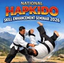 राष्ट्रिय स्तरीय हाप्किडो कौशल विकास सेमिनार डडेलधुरामा हुने