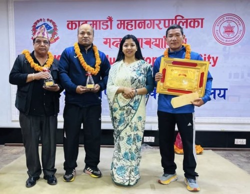 ऐतिहासिक पदक विजेता चन्द्र सम्मानित