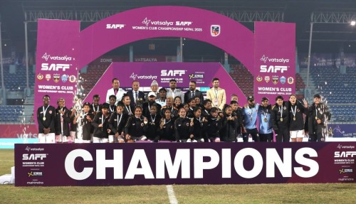 साफ महिला क्लब च्याम्पियनसिप : एपीएफलाई हराउँदै इस्ट बंगाल च्याम्पियन