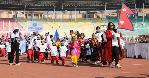 उत्साहजनक सहभागितामा किन्डर ओलम्पिक सम्पन्न