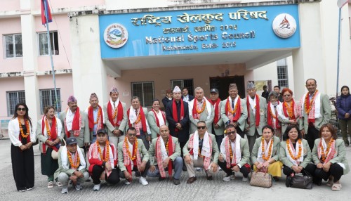 भेट्रान एथलेटिक्स टोली भारत प्रस्थान