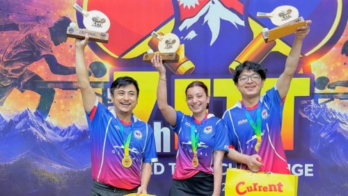 दिक्षा, महेश र रनोजलाई उपाधि