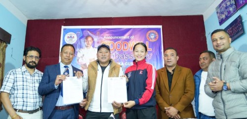 एरिका गुरुङ तमु धीको सद्भावना दूत