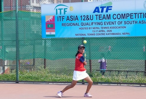 आईटीएफ एसिया १२ एन्ड अन्डर टेनिसको सेमीफाइनल समीकरण पूरा