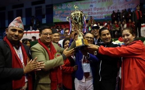 नेप्लिज तेक्वान्दो एकेडेमी आइओएफटिसी टिम च्याम्पियन