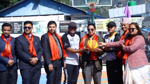 टोप्स अन्तरविद्यालय बास्केटबल प्रतियोगिता सुरु