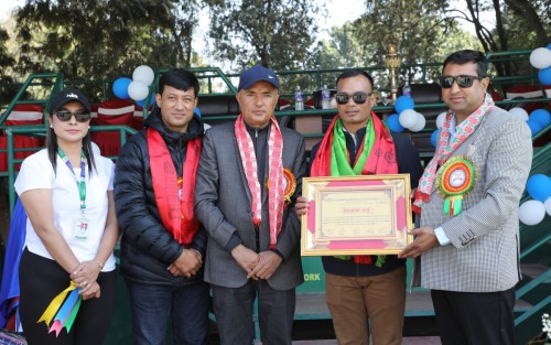 भरतलाई काठमाडौं युरोको सम्मान